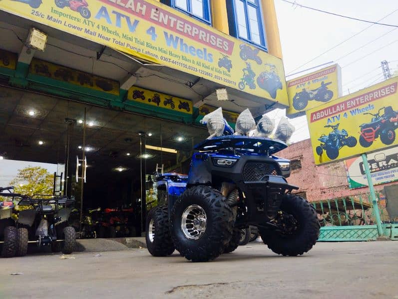150 size brand new zero meter ATV quad bike jeep model for sale 1
