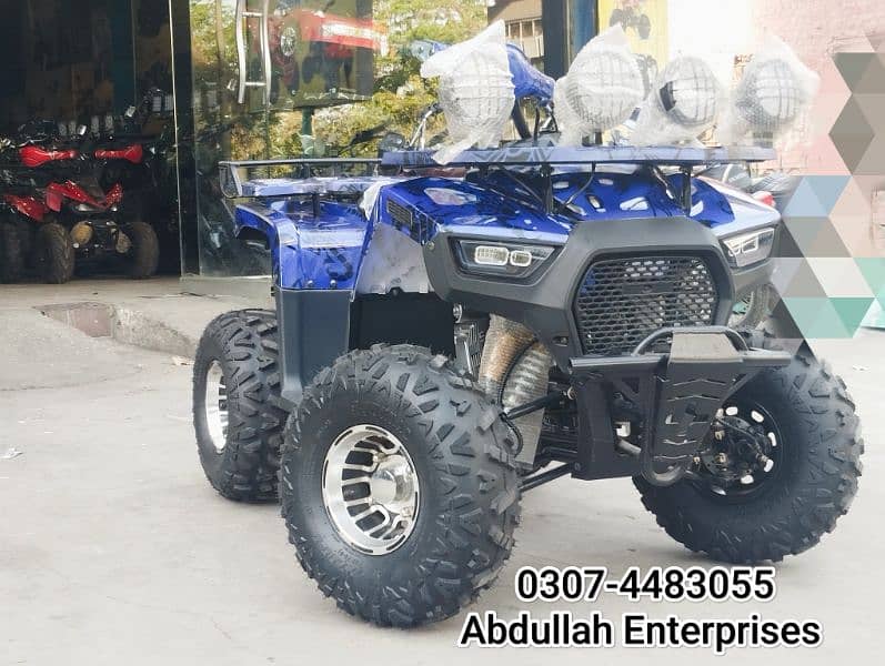150 size brand new zero meter ATV quad bike jeep model for sale 1