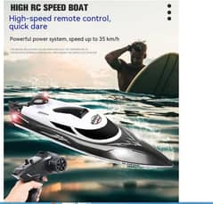 HJ806B Electric RC Boat 35KM/H 200m High Speed 2.4GHz Remote Control 0