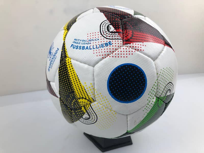 Football Hand Stitched UEFA EURO 2024 Export Quality Size 5 4