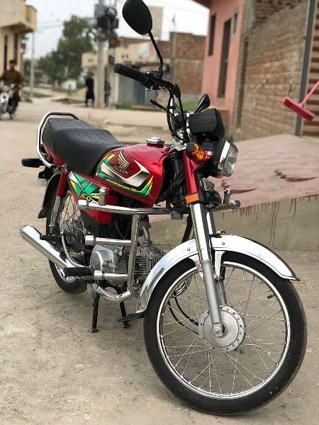 Honda CD 70 2021 FOR SALE IN MINT CONDITION 0