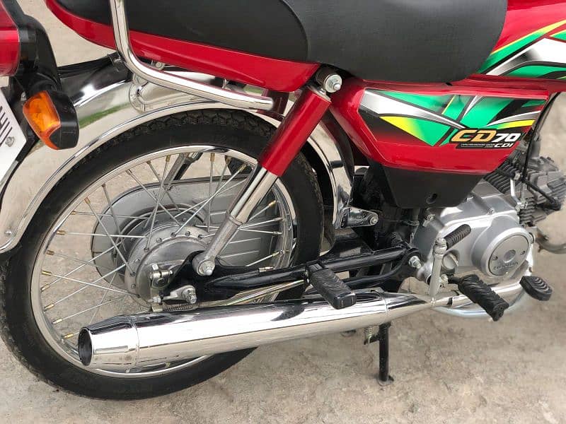 Honda CD 70 2021 FOR SALE IN MINT CONDITION 3