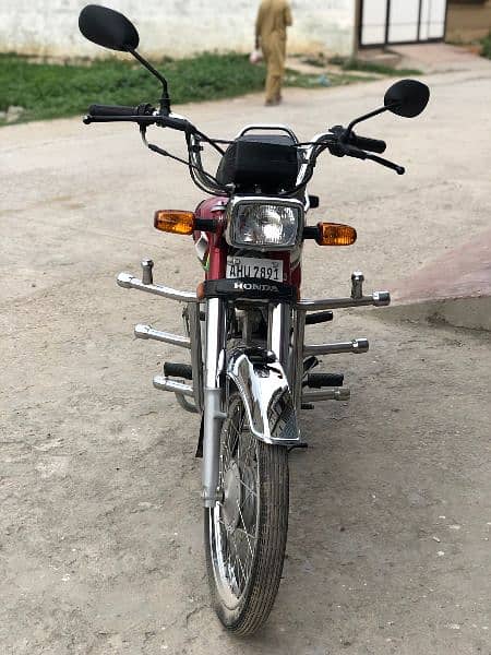 Honda CD 70 2021 FOR SALE IN MINT CONDITION 6