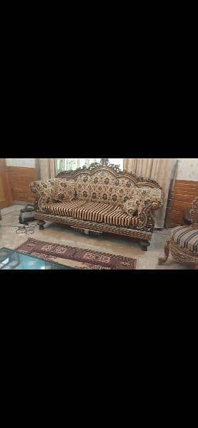 wooden Sofa set 5