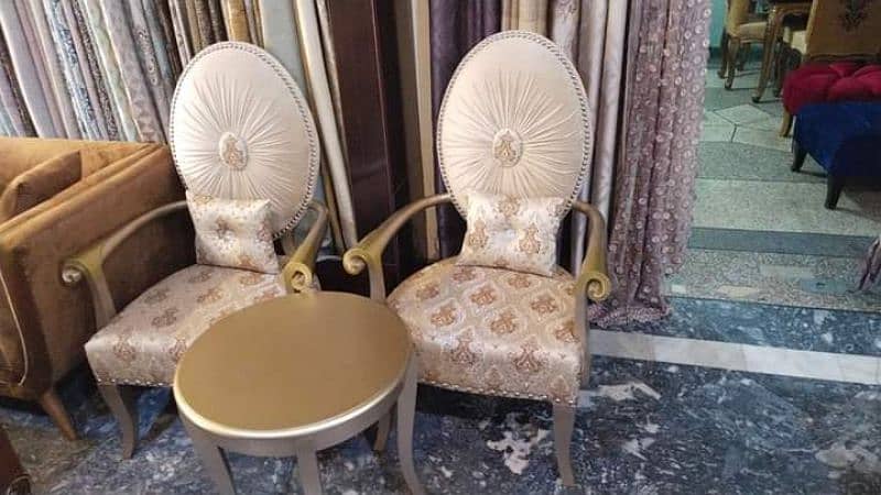 sofa chair repairing / fabric change / furniture polish 1