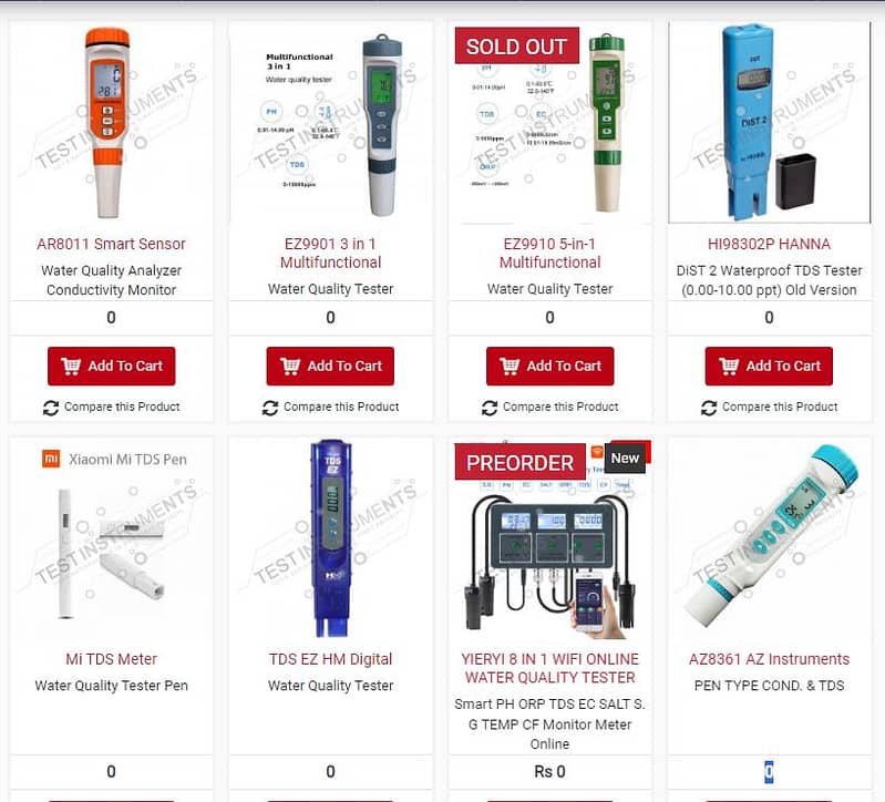 Tds and Ph Meter in Pakistan 2