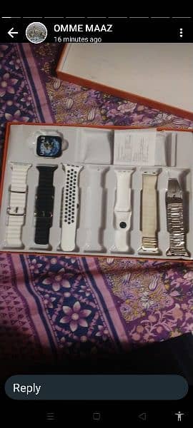 ULTRA WATCH WITH 7STEPS PRICE:3500 NEW CONDITION ONLY ONE TIME USE 6