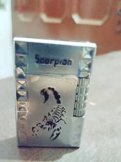 Zippo stainless steel scorpion lighter