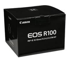 CANON R100 WITH 18-45 STM LENS PINPACK