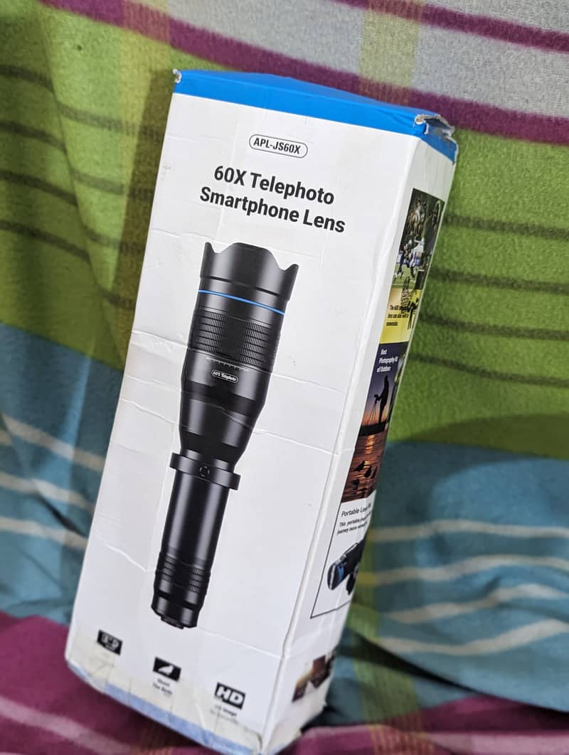Apexel 60x zoom lens for mobile 3