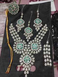 bridal heavy jewellery set full lush condition