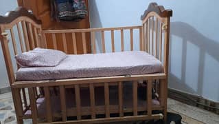kid's wooden cot