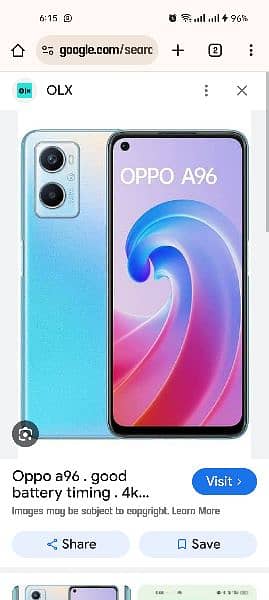Oppo A96 10/10 Condition 4
