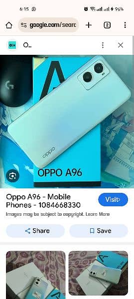 Oppo A96 10/10 Condition 8