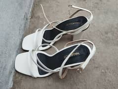 Formal block heel sandals