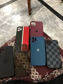 urgent I phone 11 pro max covers  only 1 time use all for sale in 1700 0