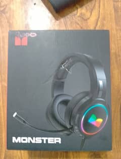 Monster Gaming RGB Headphones With Mic