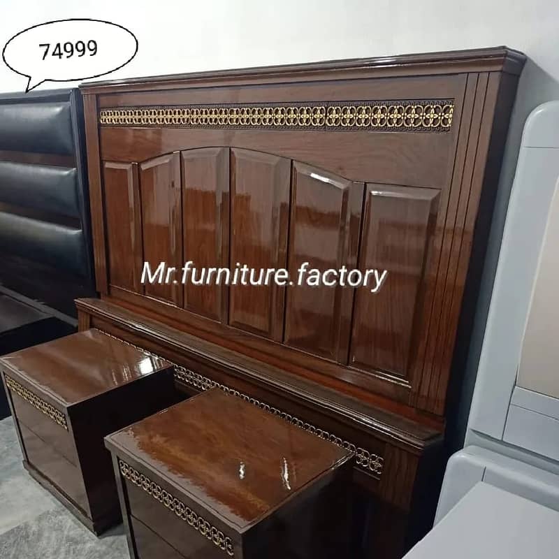 solid bed/bedroom furniture/shesham wooden/room furniture 7