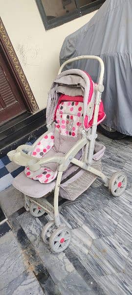 Beautiful Pram, Cute Color Stroller for Sale 4