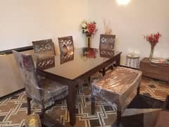 dining table set/wooden chairs/solid wood table/6 seater dining set 0