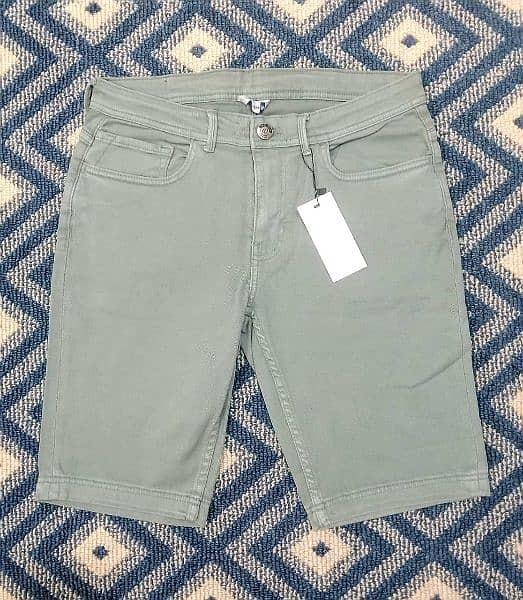 (Wholesale) Mens Shorts Cotton Chino Shorts Export Leftover 1