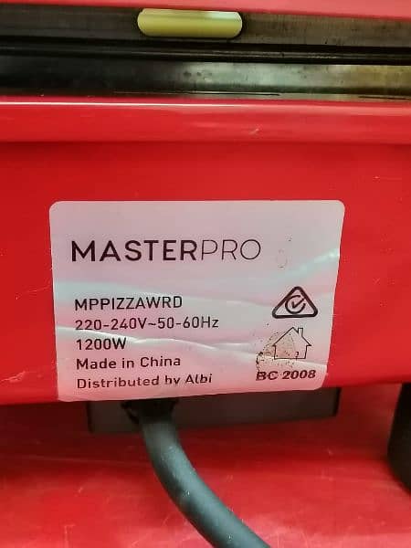 MasterPro Electric Pizza Maker, Imported 2