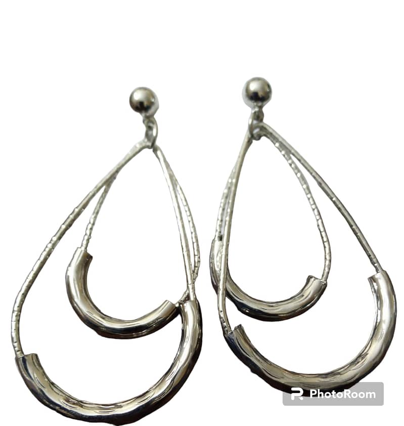 Korean Artificial Silver and Gold EarRings 10