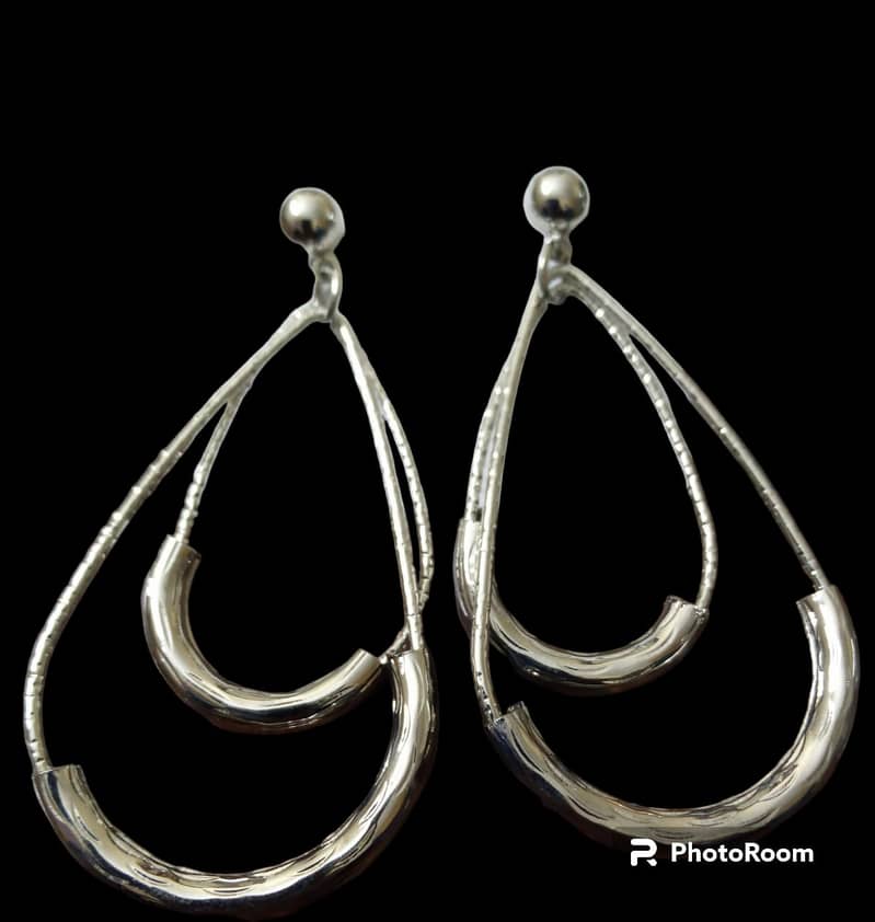 Korean Artificial Silver and Gold EarRings 11