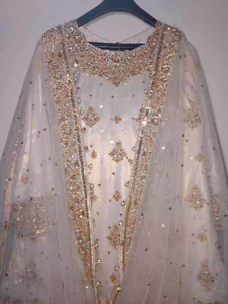 nikkah dress   from resham bridal brand Tariq road 6