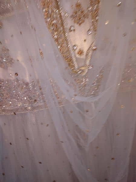 nikkah dress   from resham bridal brand Tariq road 8