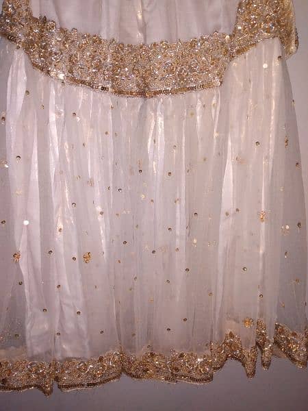 nikkah dress   from resham bridal brand Tariq road 19