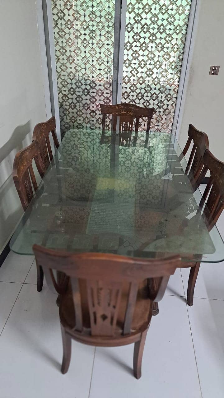 For Sale: Dining Table with 6 Chairs 1