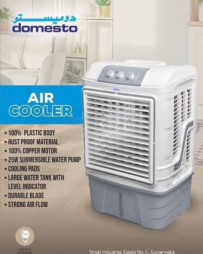 ELECTRIC AIR ROOM COOLER AC DC FAN ICE BOX WATER TANK 03435377896 - Air ...