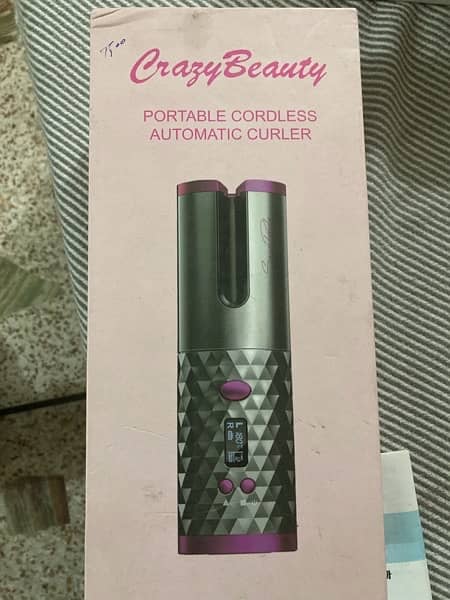 2 Portable Cordless Automatic Curler 0
