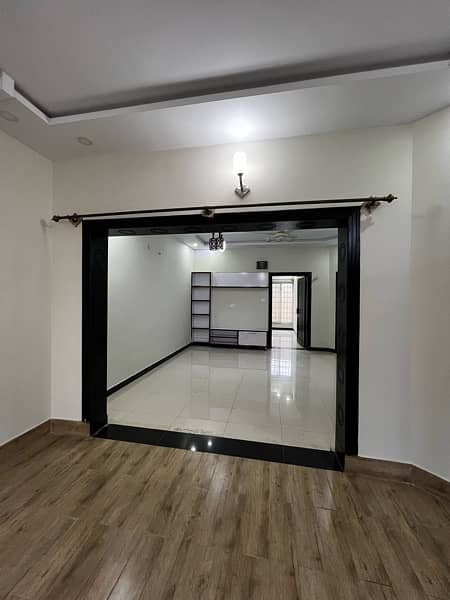 Ground portion available for rent in umer block Bahria town 4