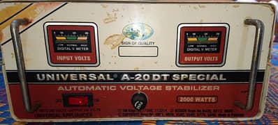 universal stabilizer A20 DT special