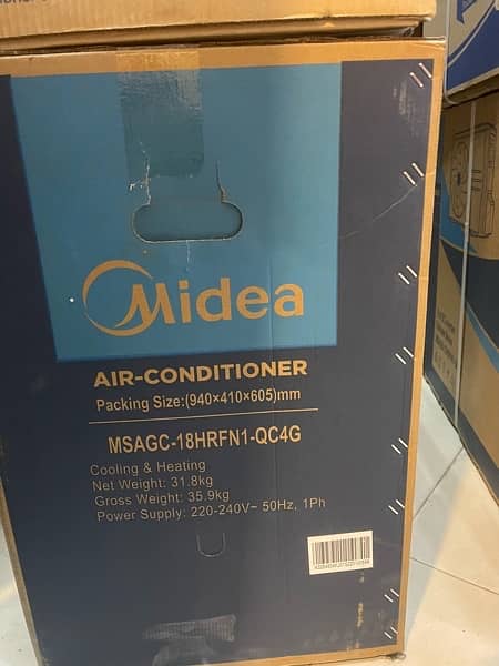 Midea 1.5 Ton Full DC Inverter AC Heat and Cool MSAGC-18HRFN 6