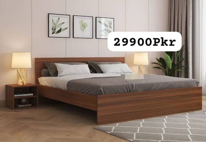 03152439865 King Size Bed/ Queen Size Bed/Bedroom Set 3