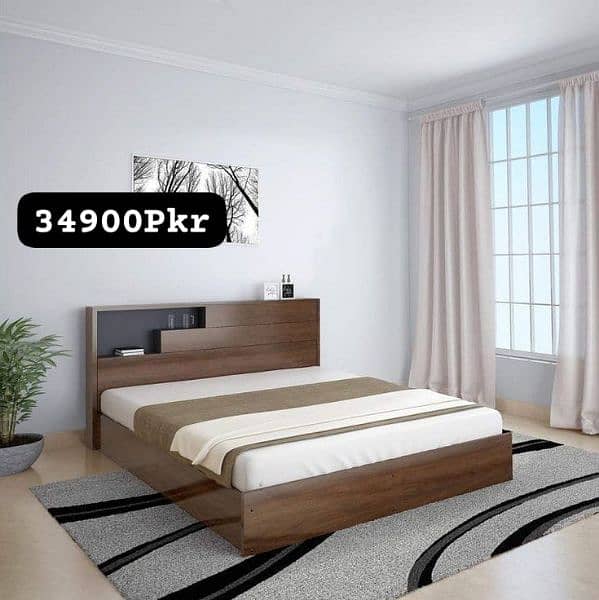 03152439865 King Size Bed/ Queen Size Bed/Bedroom Set 6
