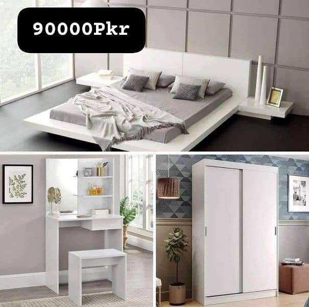 03152439865 King Size Bed/ Queen Size Bed/Bedroom Set 12