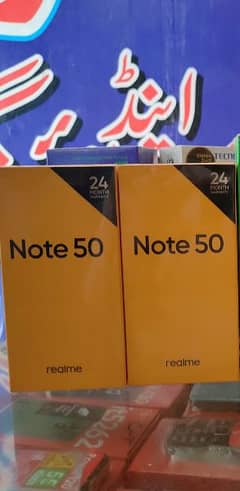 Realme note 50 box pack 0