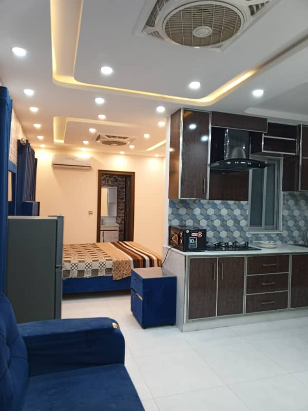 Studio fully furnished most luxury apartment for rent in Bahria Town Lahore 1