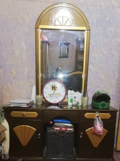 Sale of Double Bed and Dressing Table