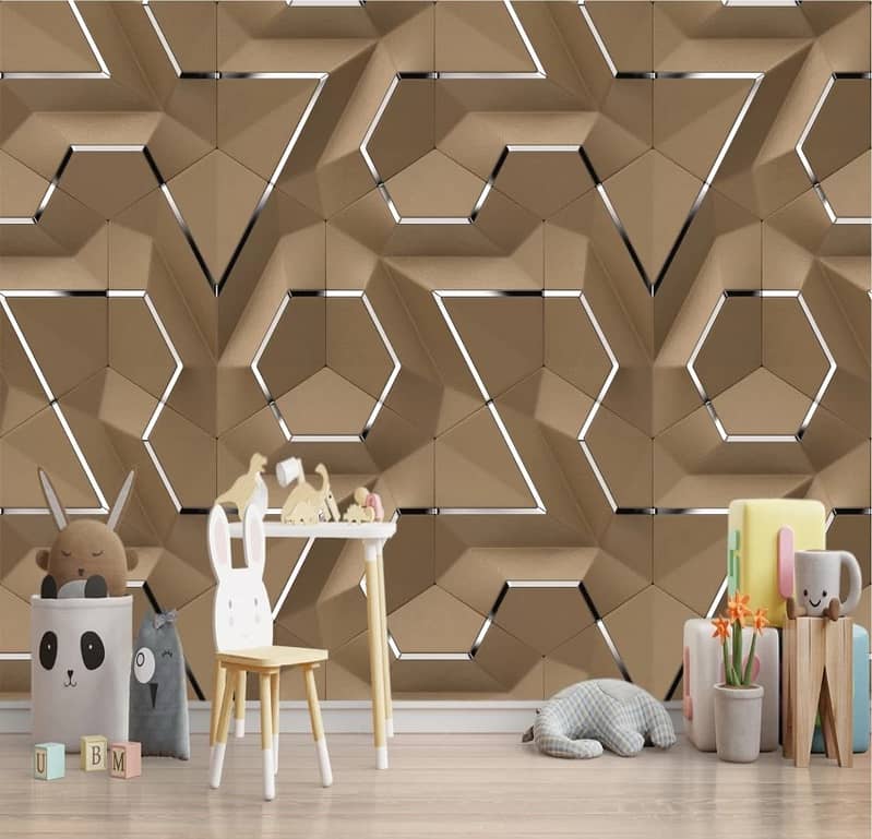 Flex 3d Wallpaper "Ready on Your Demand" Décor Space 1