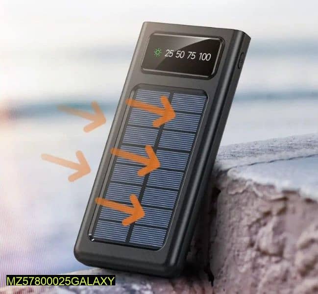 solar powered 10000mah power bank with free home delivery 1