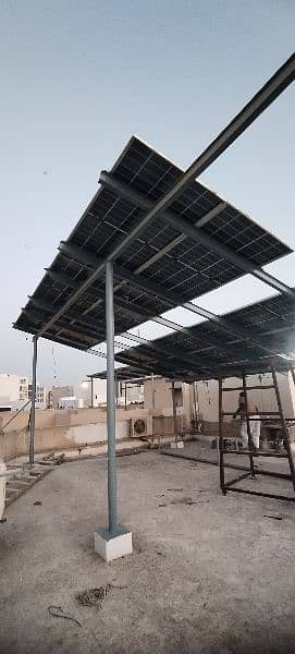 Solar structure making solution. 5