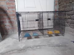 birds cage with accessories for sale