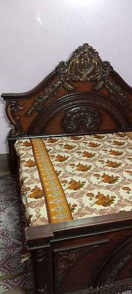 King Size bed with Dressing and side tables 5