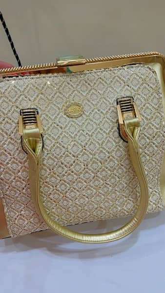 Stylo Brand| Gold | Hand Bag | Mint Condition 5