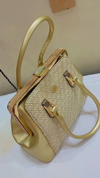 Stylo Brand| Gold | Hand Bag | Mint Condition 0